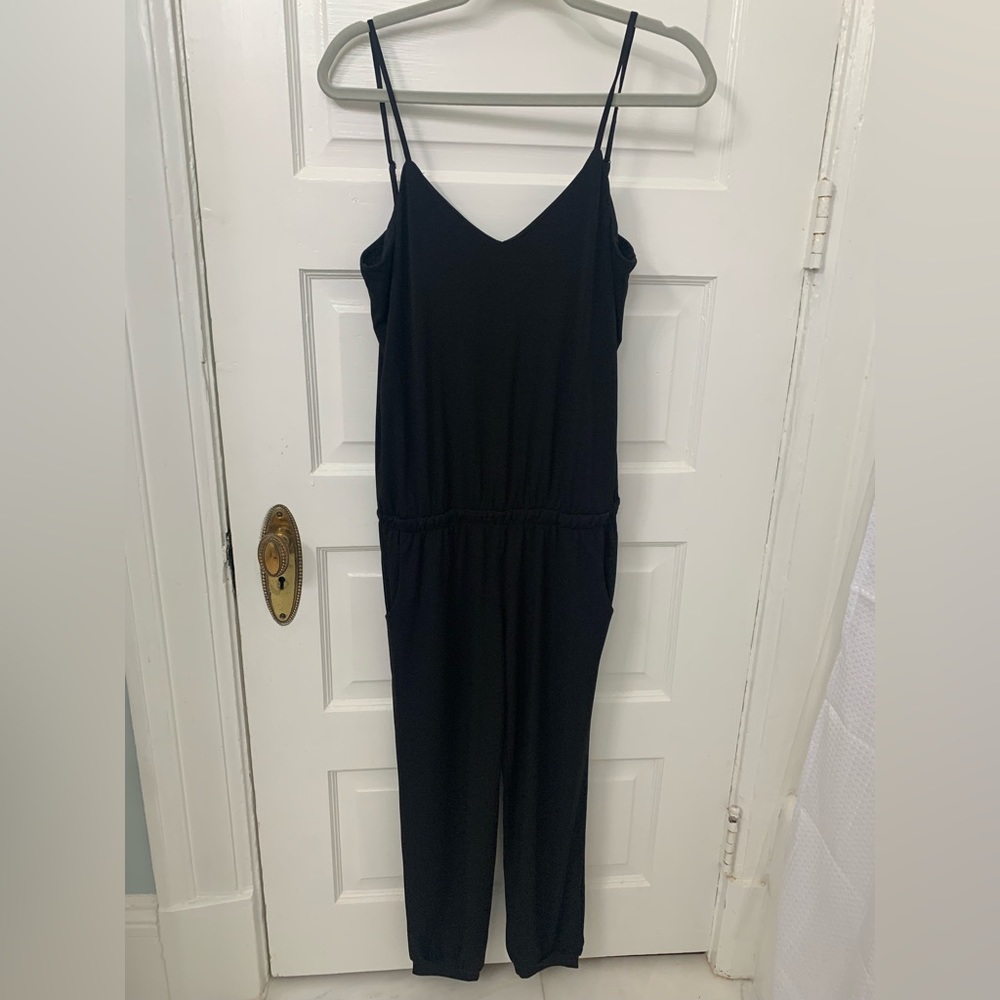Veronica M Black Jumpsuit